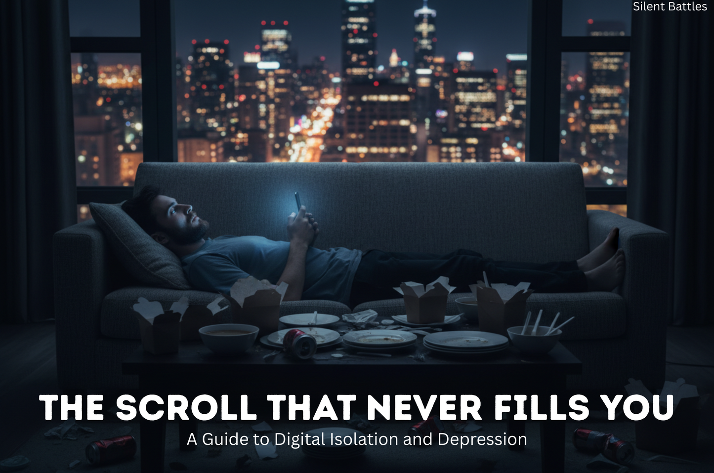 The Scroll That Never Fills You — A Guide to Digital Isolation and Depression